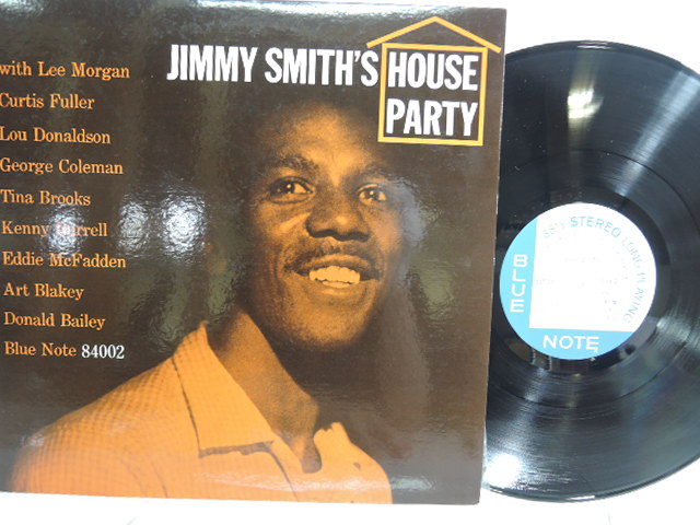 やや傷や汚れあり見本盤Jimmy Smith ジミースミス House Party ハウスパーティー LP12インチ