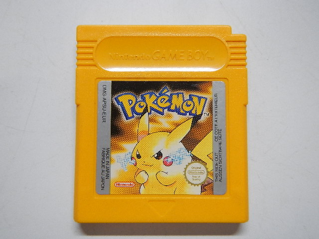 Pokemon Yellow Version Special Pikachu Edition 海外版