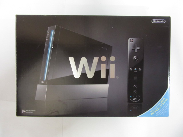 Wii　黒　(Wiiリモコンプラス同梱)