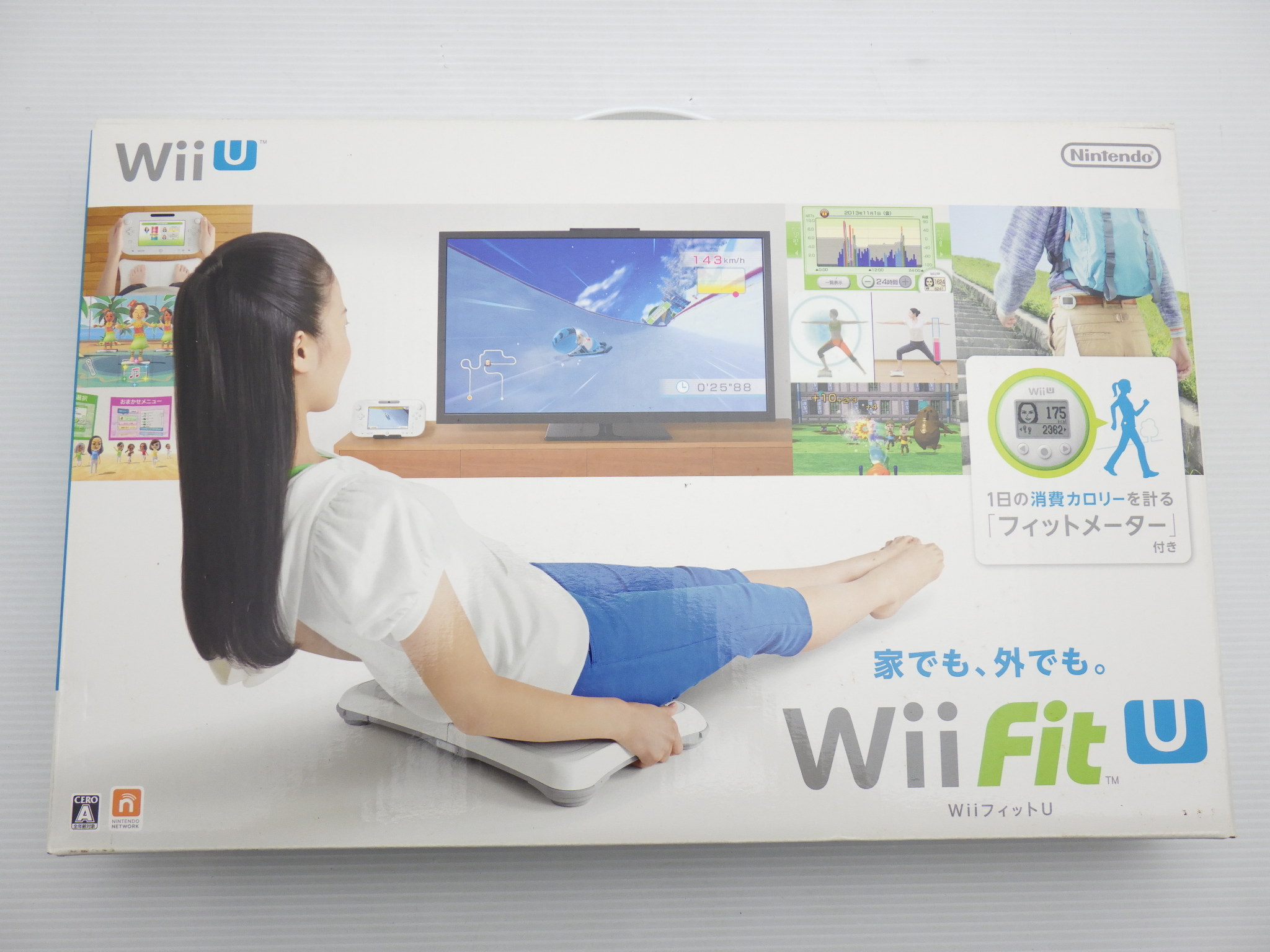 Wii Fit U バランスWiiボード (シロ) ＋ フィットメーター セット