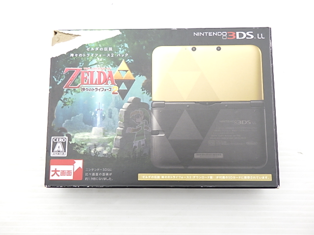 ニンテンドー3DSLL本体 ゼルダの伝説 神々のトライフォース2 パック  SPR-001