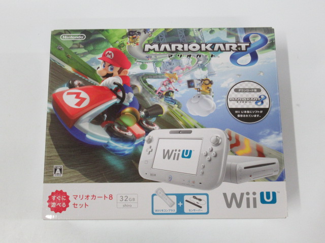 WiiU本体 マリオカート8セット（白） ※ソフトはダウンロード版