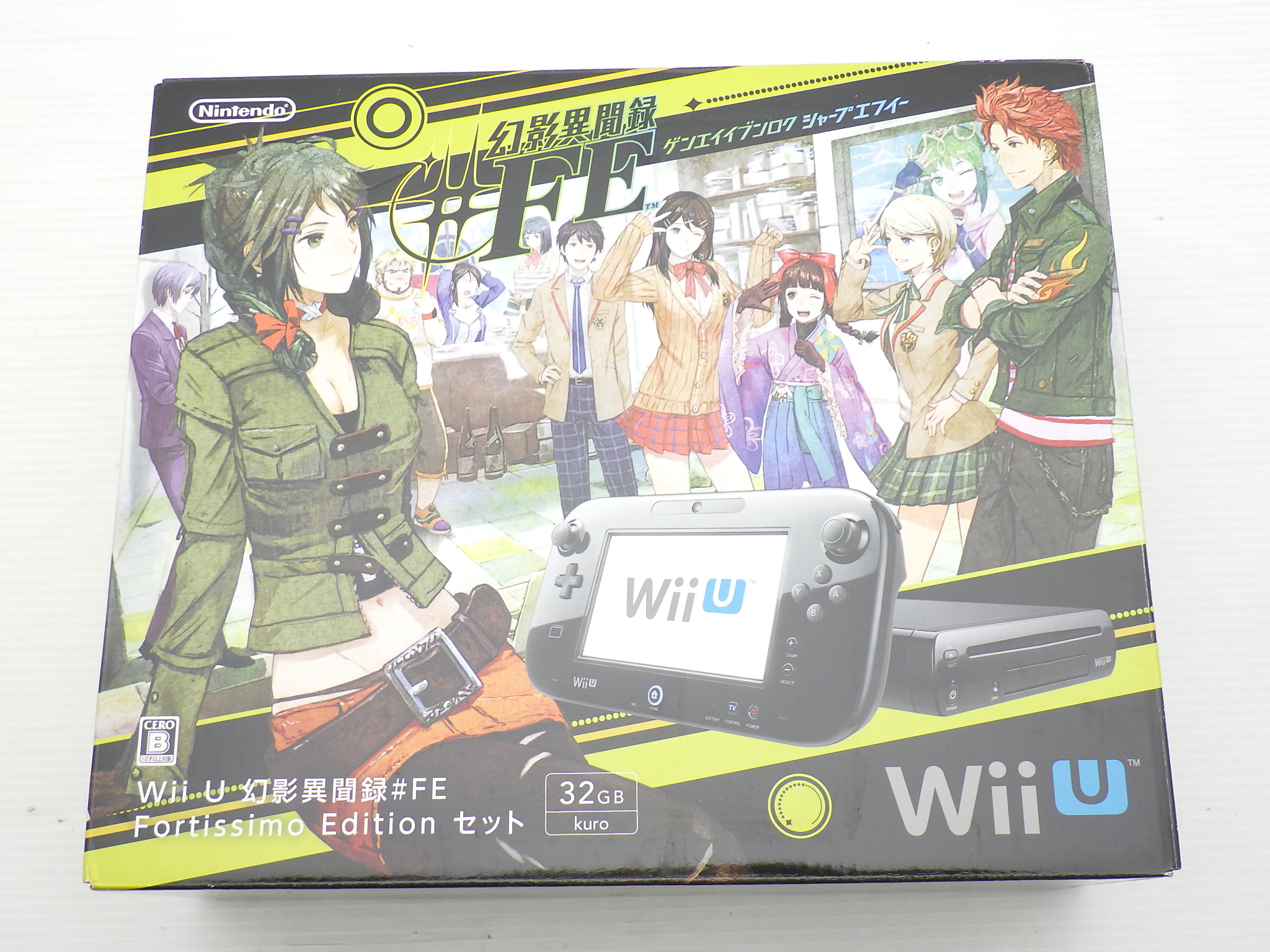 WiiU本体 クロ 幻影異聞録♯FE Fortissimo Edition セット