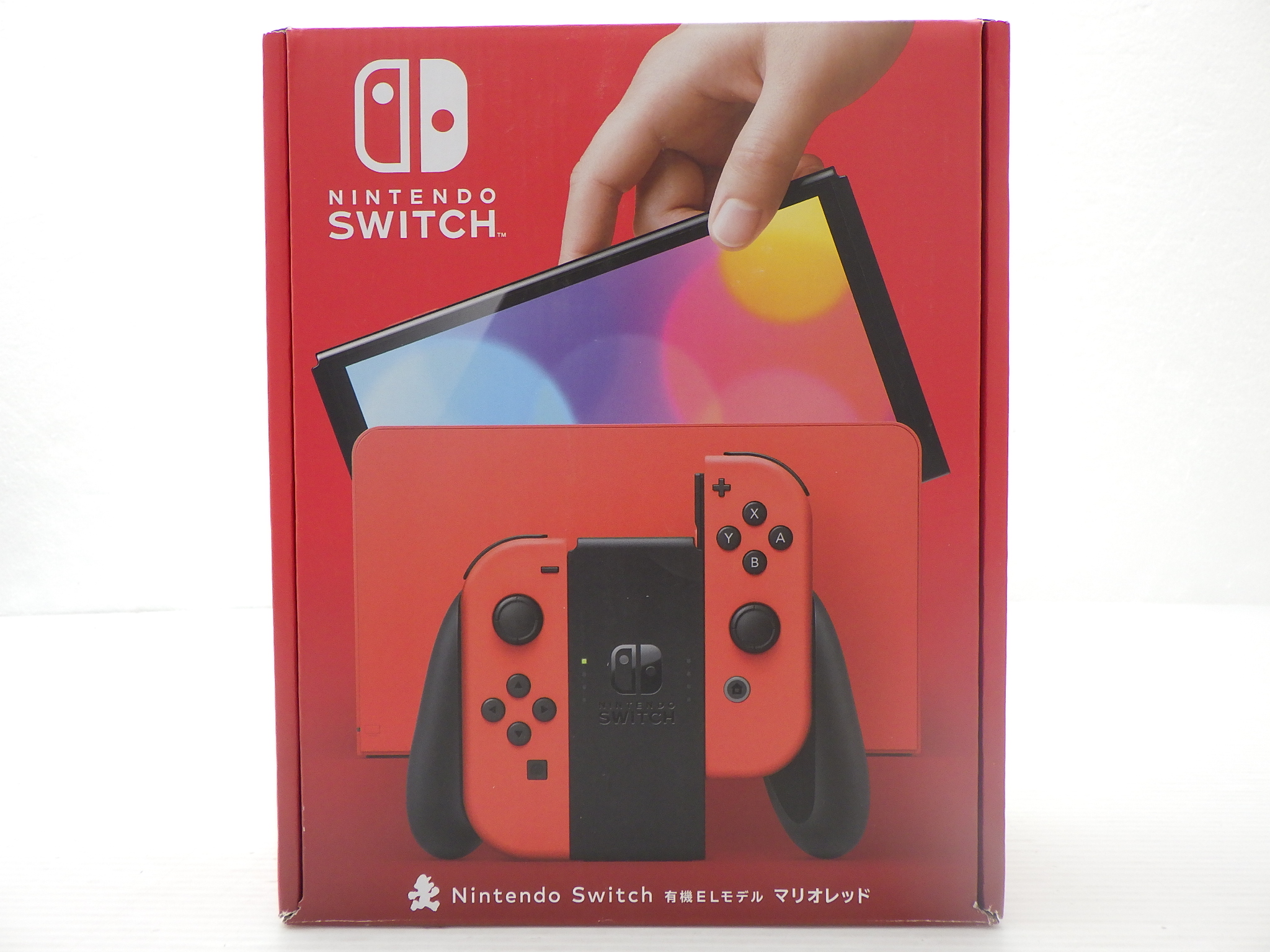 Nintendo Switch本体（有機EL）マリオレッド