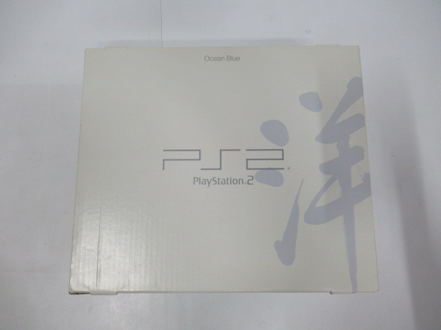 PlayStation2本体（SCPH-37000/オーシャンブルー）