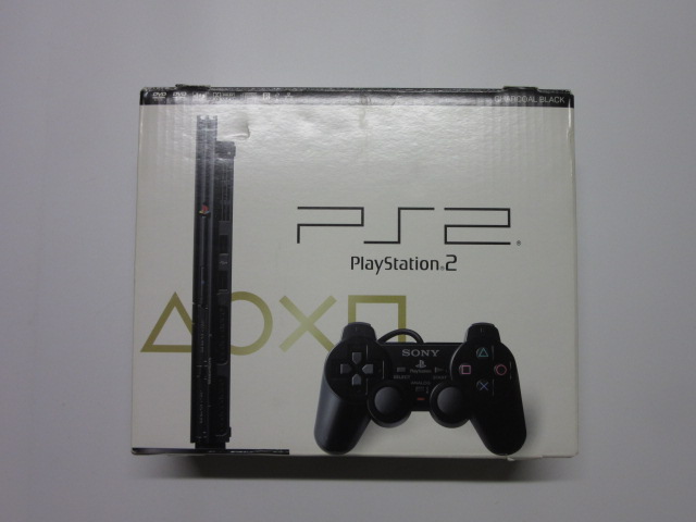 PlayStation2本体（SCPH-75000/チャコールブラック）