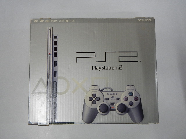 PlayStation2本体（SCPH-77000 SS/サテンシルバー）