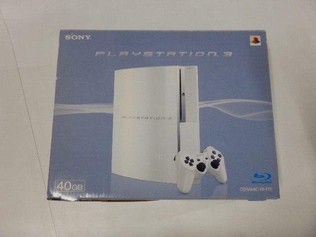 PlayStation3 40GB セラミックホワイト（旧型PS3本体 CECHH00 CW）