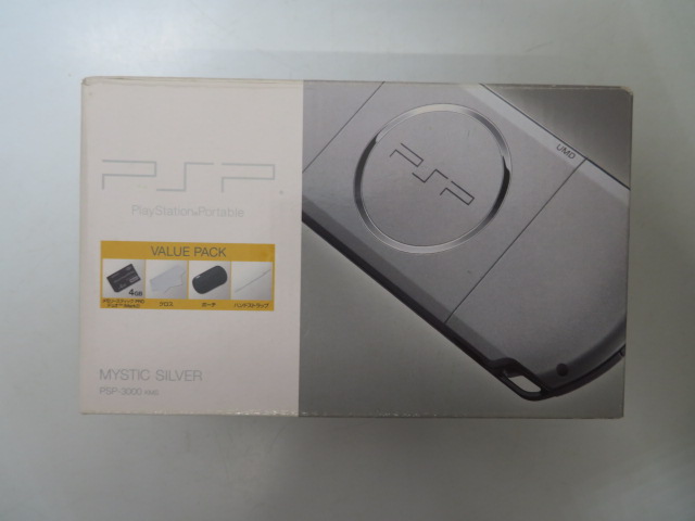 PSP本体 バリューパック（PSP-3000/ミスティック・シルバー）