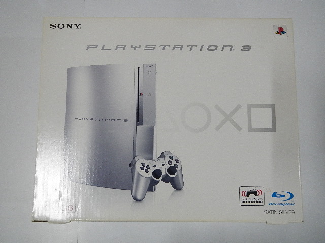 PlayStation3 80GB サテンシルバー(旧型PS3本体・CECHL00 SS)