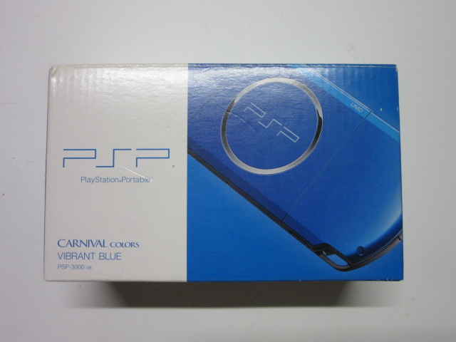 PSP本体（PSP-3000/バイブラント・ブルー）
