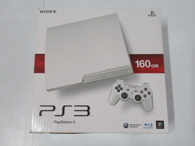 PlayStation3 160GB クラシック・ホワイト(旧薄型PS3本体・CECH-3000ALW)