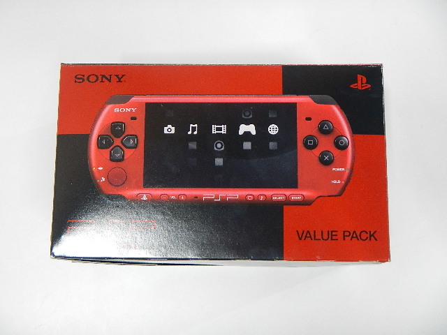 PSP-3000 レッド・ブラック バリュー・パック