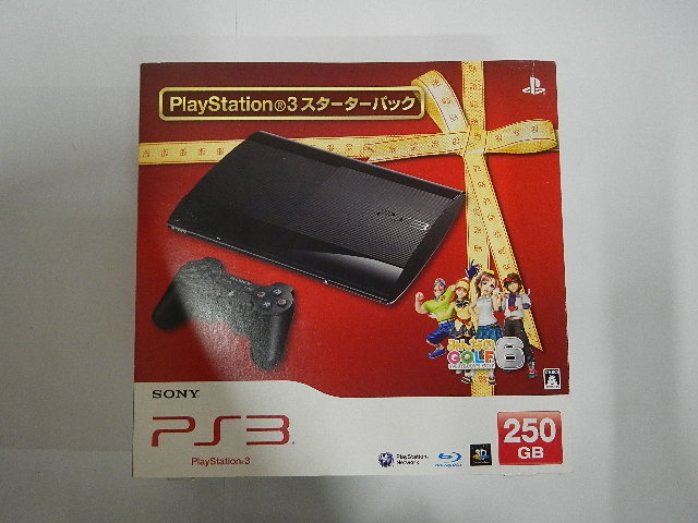 PlayStation3 250GB スターターパック チャコール・ブラック みんなのGOLF6