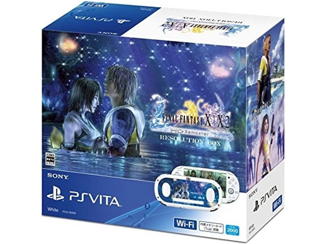 PlayStation Vita本体 FINAL FANTASY X/X-2 HD Remaster RESOLUTION BOX（PCH-2000 PCHJ-10009）