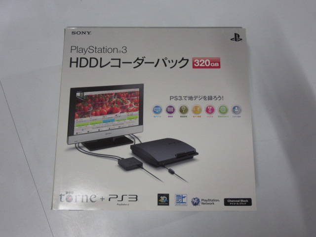 PlayStation3 320GB HDDレコーダーパック torne 同梱 チャコール・ブラック