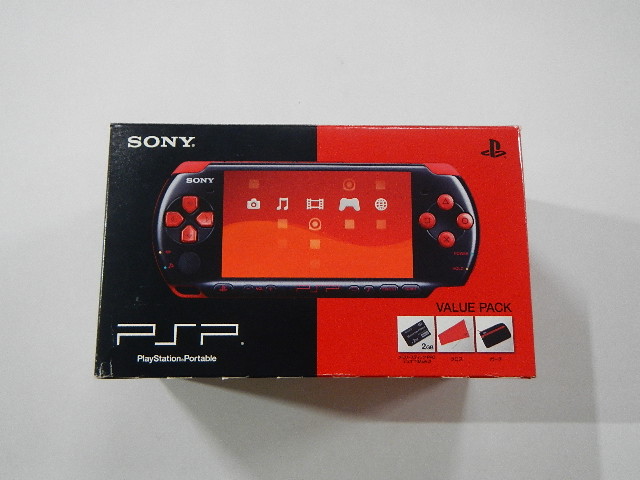 PSPバリューパック ブラック・レッド(PSP-3000)