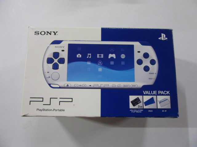 PSP本体 バリューパック（PSP-3000/ホワイト・ブルー）