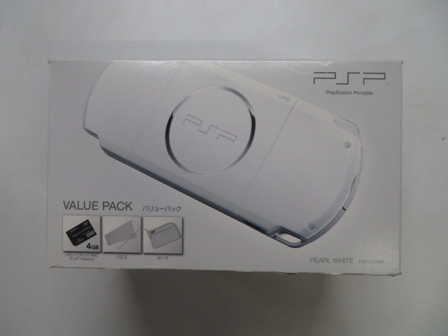 PSP本体バリューパック パール・ホワイト(PSP-3000)
