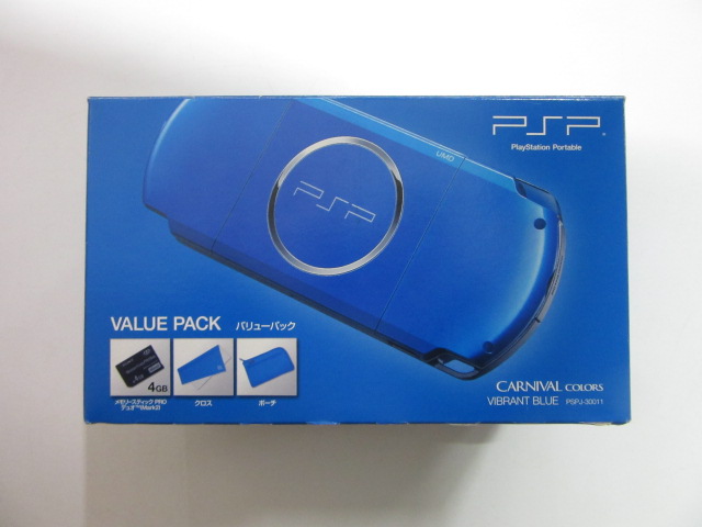 PSP-3000 バイブラント・ブルー バリュー・パック