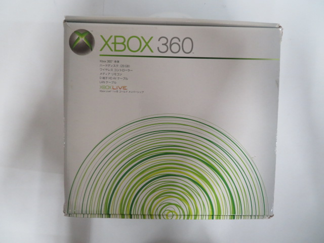 Xbox 360本体 20GB