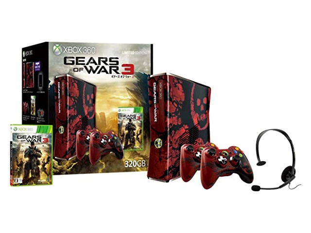 Xbox 360本体 320GB Gears of War3 リミテッド エディション