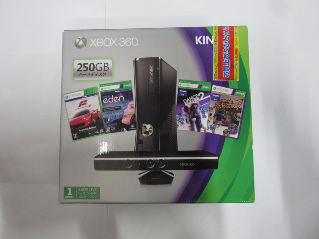 Xbox360本体 250GB + Kinect