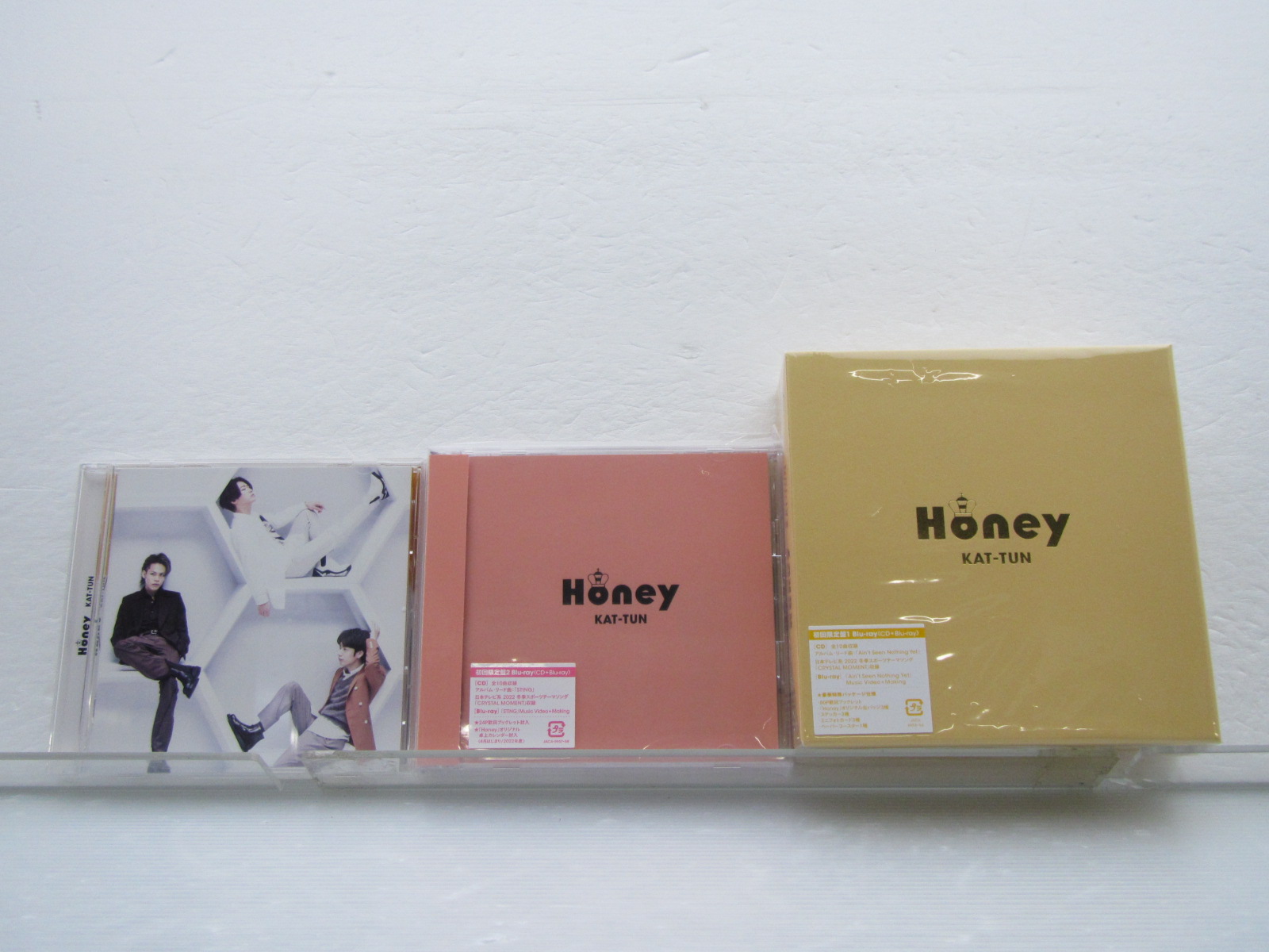 「Honey」 KAT-TUN 初回1初回2通常 Blu-ray