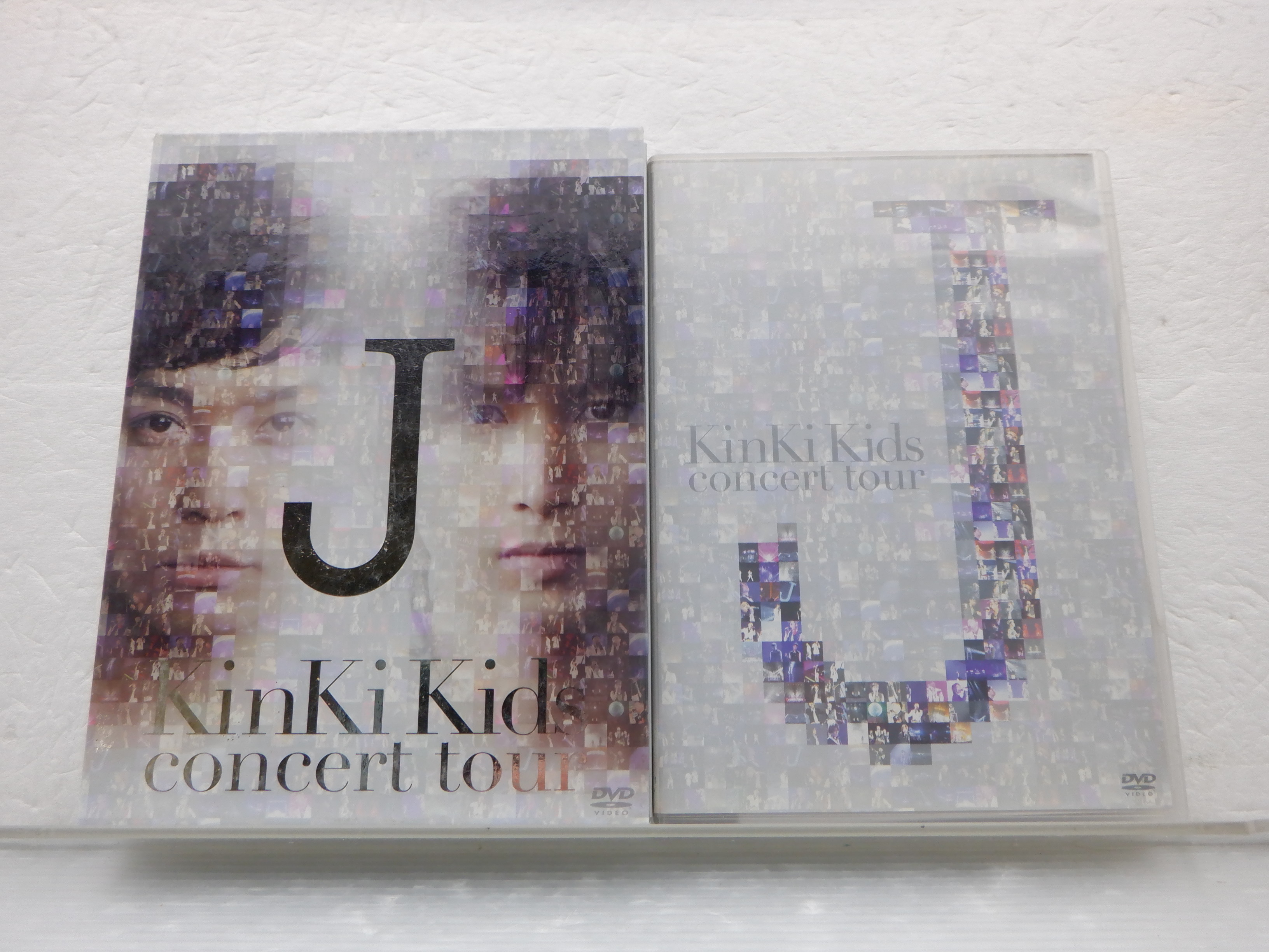 KinKi Kids concert tour J DVD 2点セット初回盤/通常盤[難小]－日本