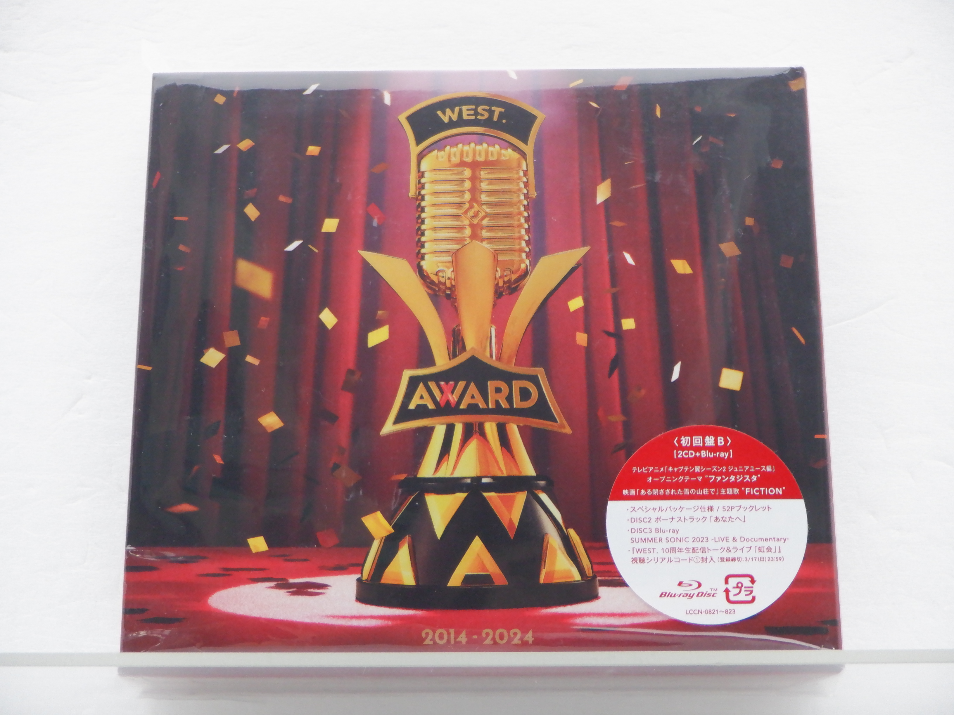 Yahoo!オークション - WEST. CD AWARD 初回盤B 2CD+BD [良品]