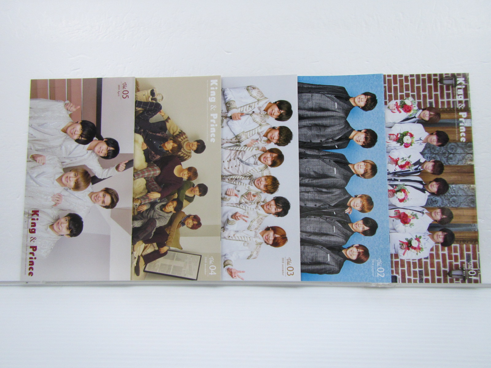 King Prince 会報 セット Vol 1 5 計5冊 良品 日本代購代bid第一推介 Funbid