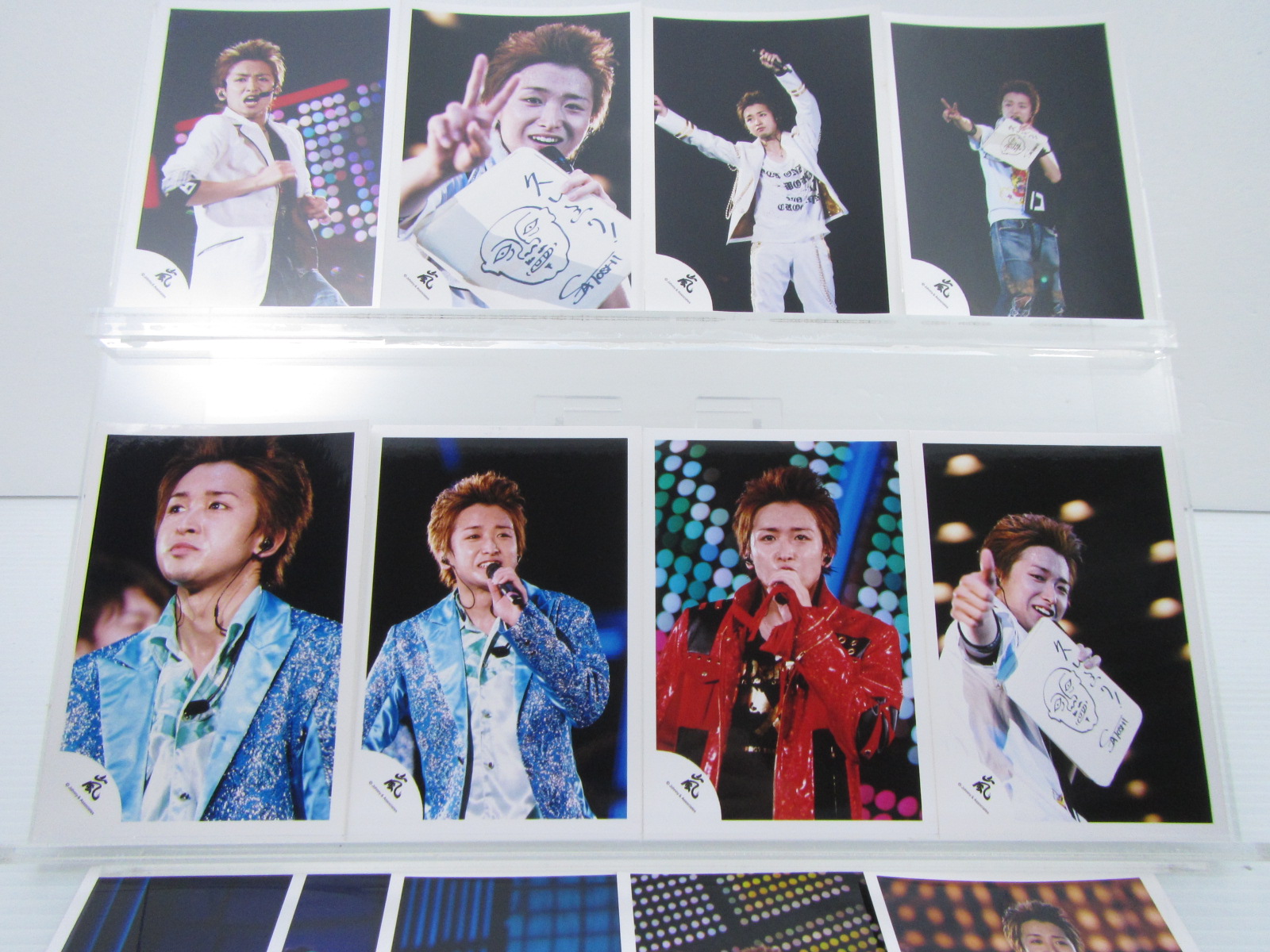 嵐 初期 公式写真 嵐ロゴ LIVE 2005 One SUMMER TOUR ライブフォト