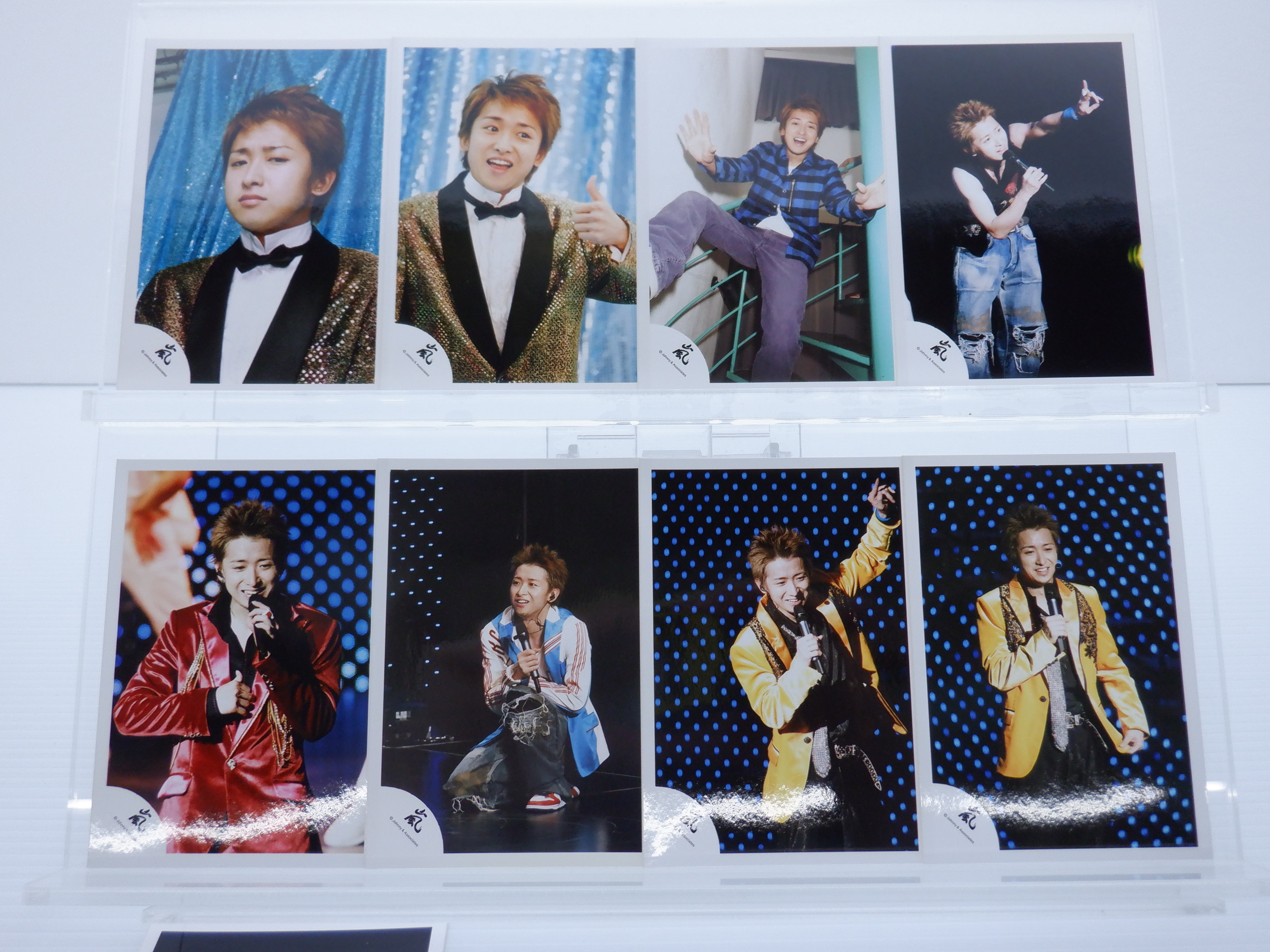 嵐　大野智　3104円　公式写真　32枚　2006年　ソロコン