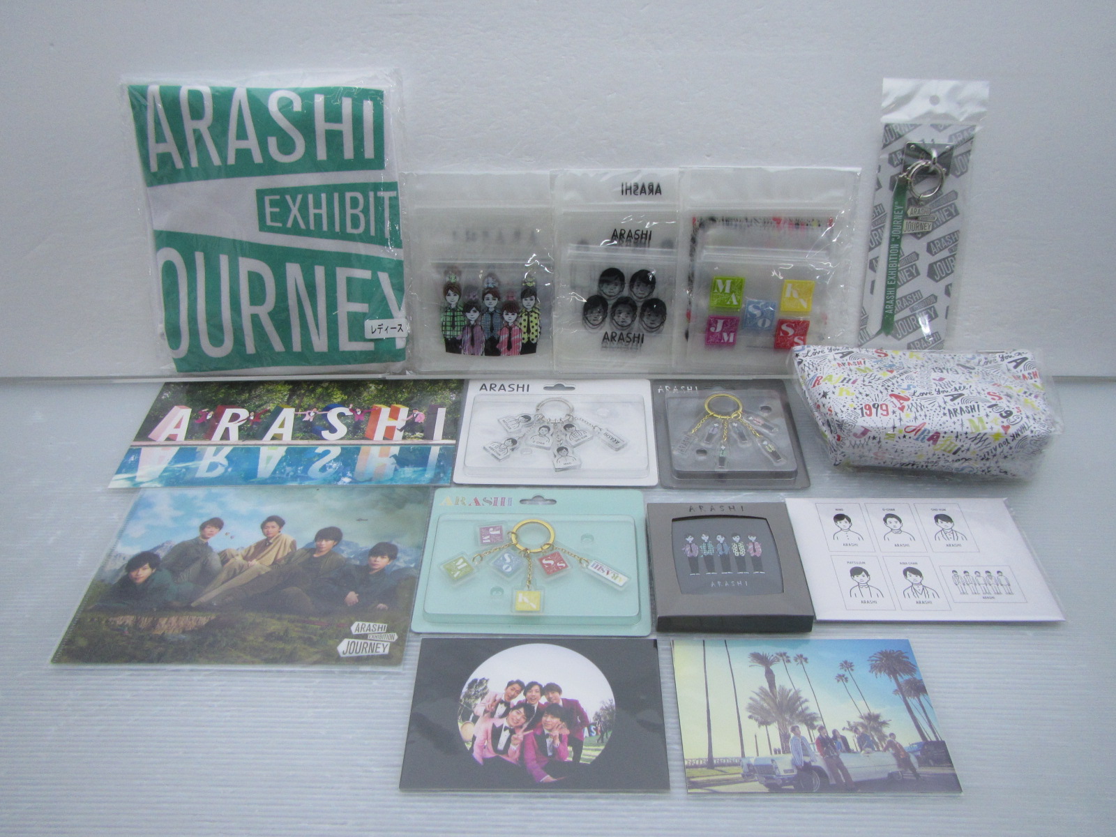 嵐 グッズセット Arashi Exhibition Journey 嵐を旅する展覧会 未開封含む 良品 卸直営 Arashi