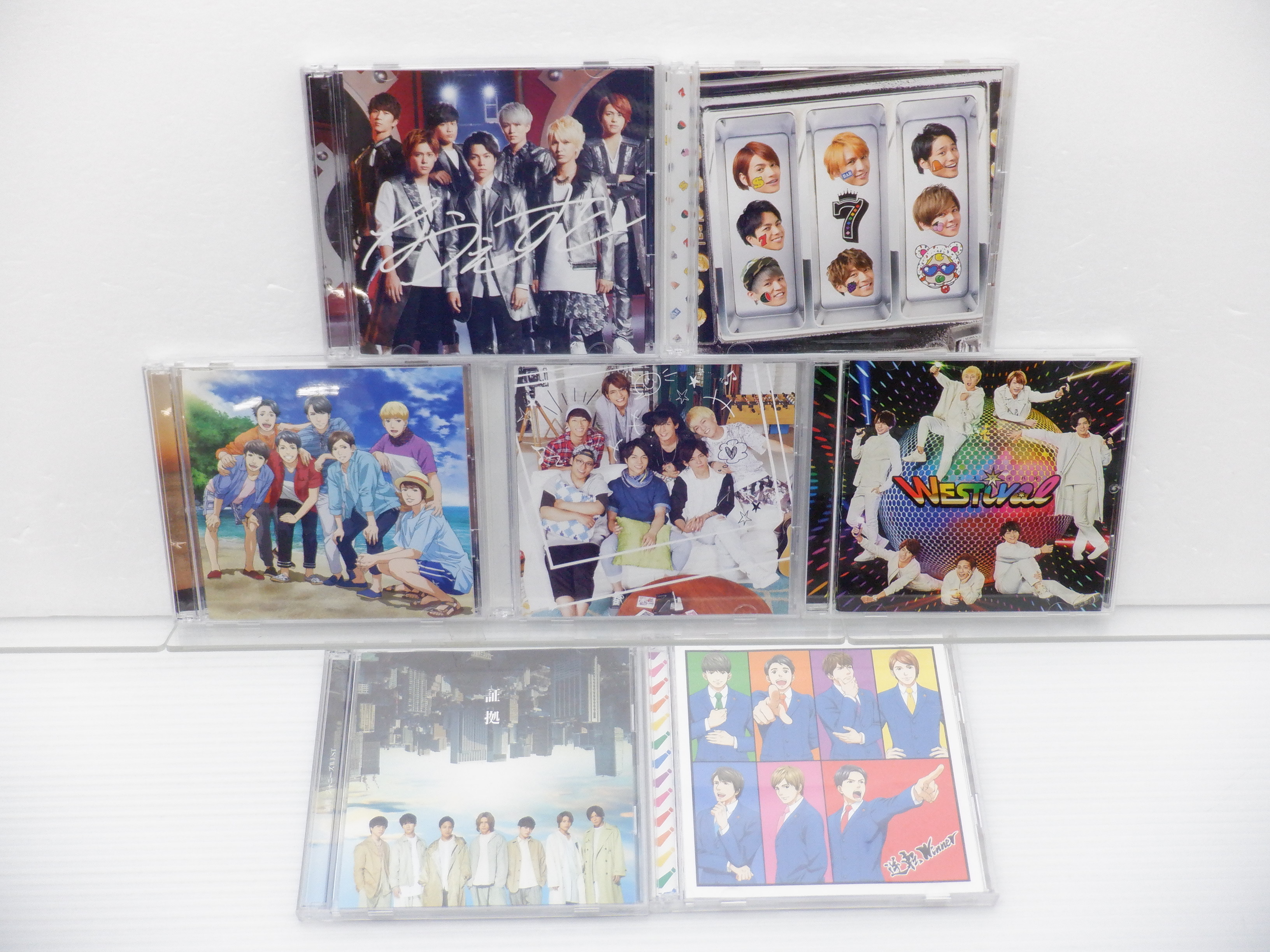 高品質の人気 ジャニーズWEST CD DVD アルバム まとめ売り セット
