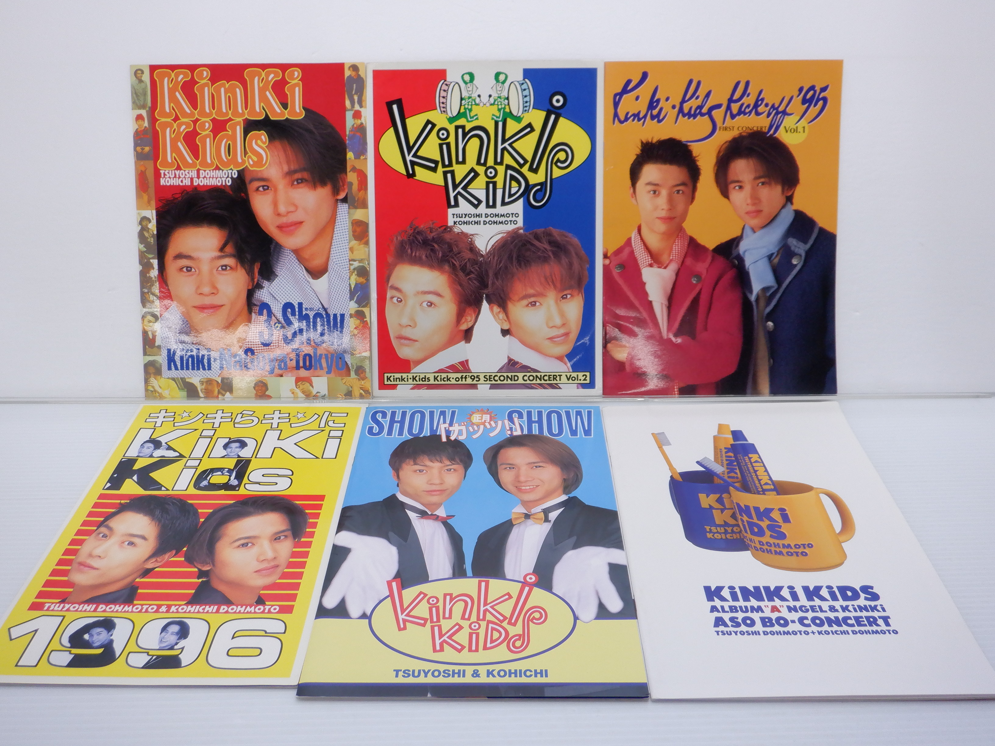 KinKi Kids パンフレット6冊セットデビュー前[難小]－日本代購代