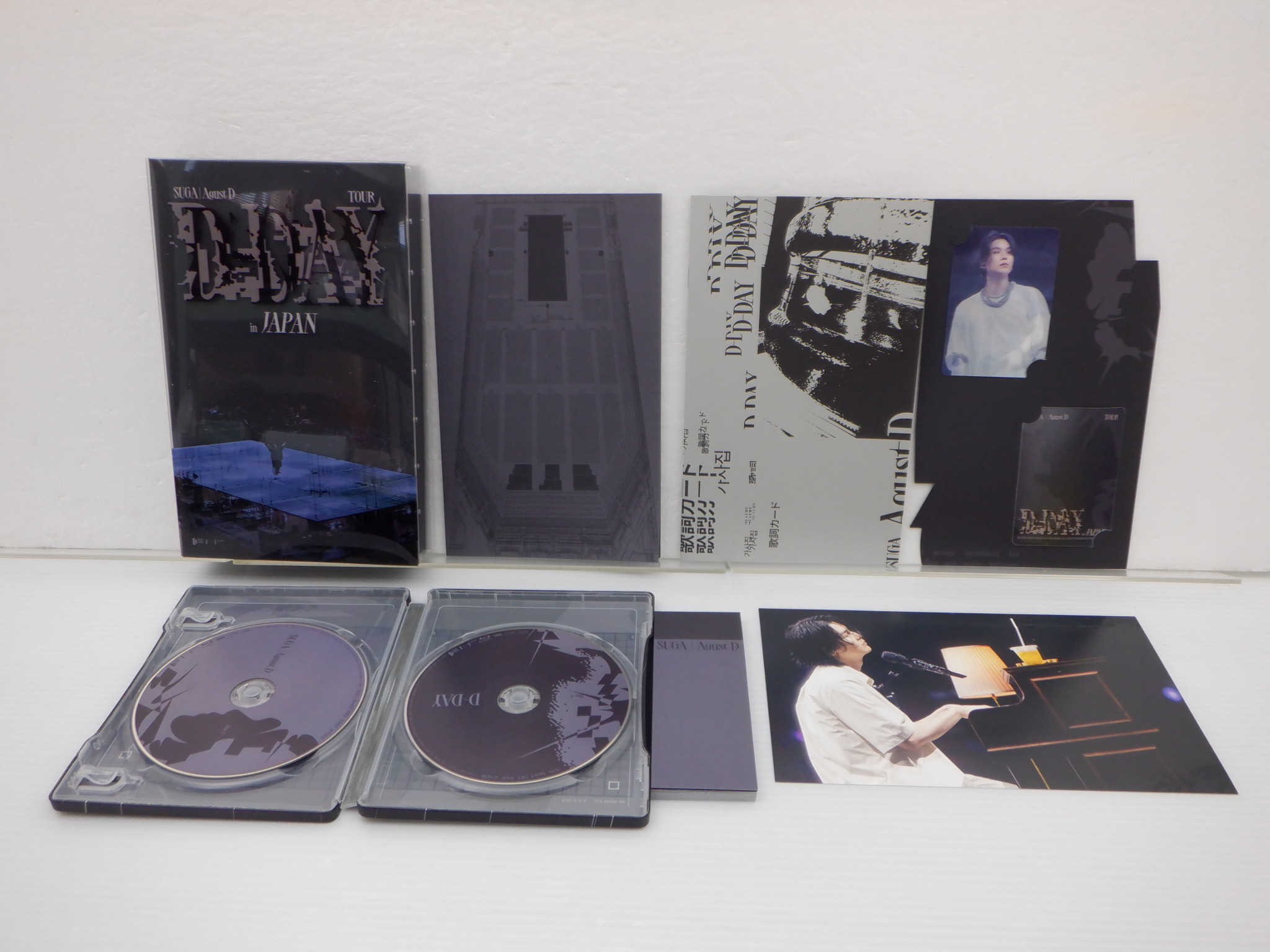 BTS SUGA Blu-ray SUGA Agust D TOUR D-DAY in JAPAN シュガ ユンギ