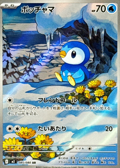 ポケモンカード AR 100枚 まとめ売り ポッチャマ ポケカ】ポッチャマ AR の買取価格 | トレトク【公式】