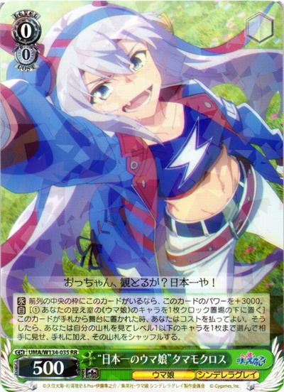 “日本一のウマ娘”タマモクロス