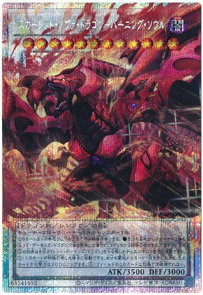 スカーレッド・ノヴァ・ドラゴン－バーニング・ソウル(オーバーフレーム)