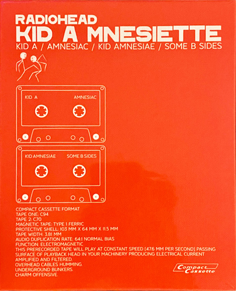 Radiohead 「Kid A Mnesiette」(XL1166MCX)