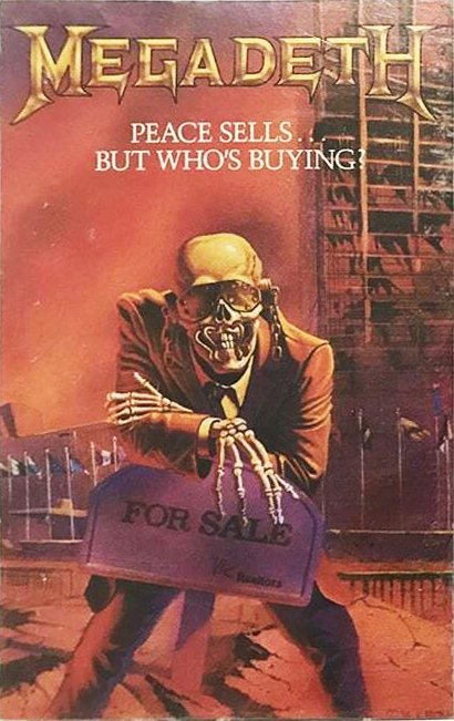 Megadeth 「Peace Sells But Who's Buying?」(4XT-12526)