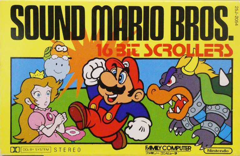 Sound Mario Bros. 「16 Bit Scrollers」(25J-2054)