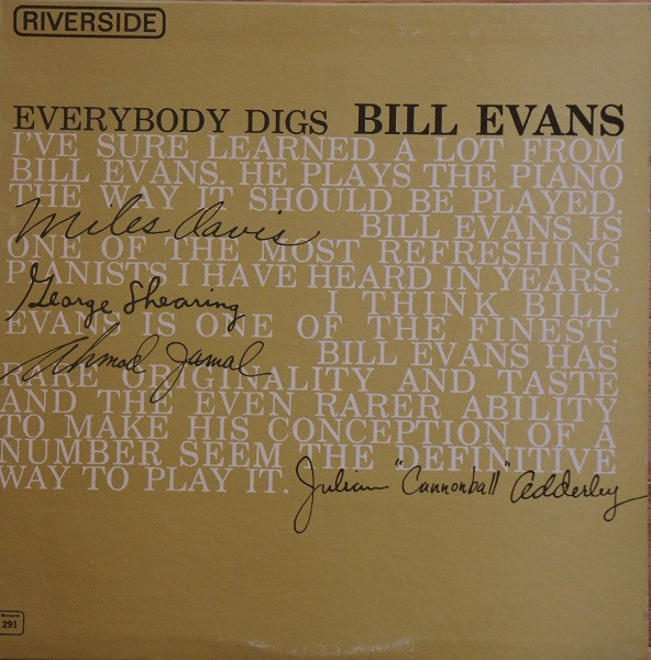 Bill Evans「Everybody Digs」(RLP 12-291)