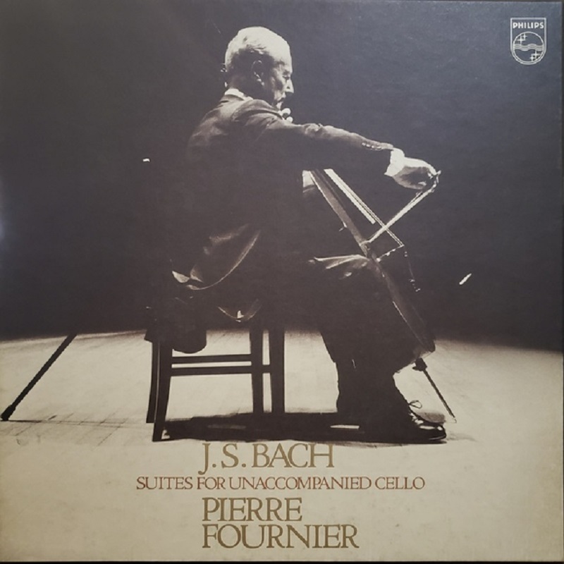 Pierre Fournier「BOX J.S.バッハ『無伴奏チェロ組曲』」(25PC-166～68)