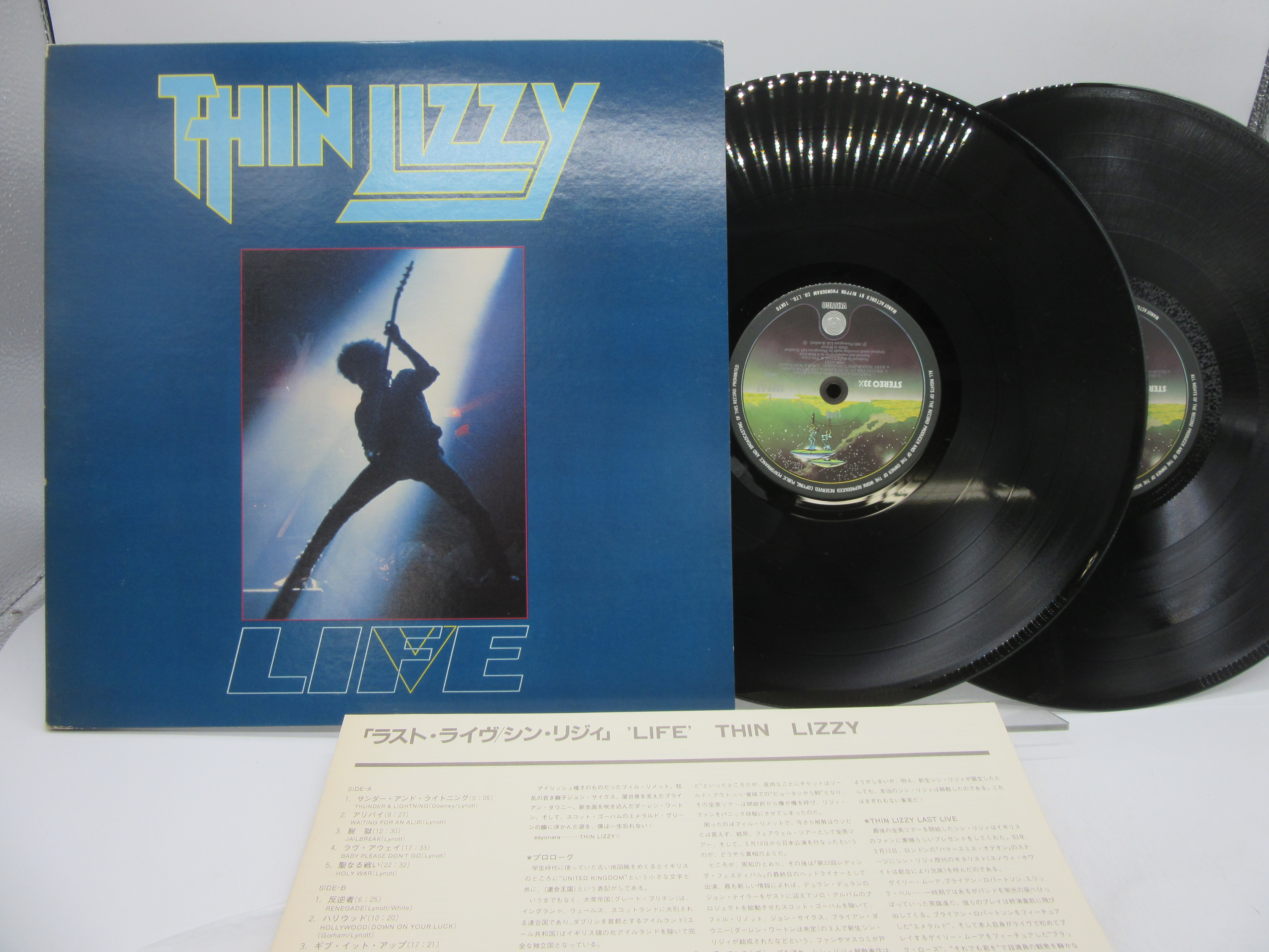 使い勝手の良い】 Thin lizzy のLife ,Thunder Lightningセット fawe.org