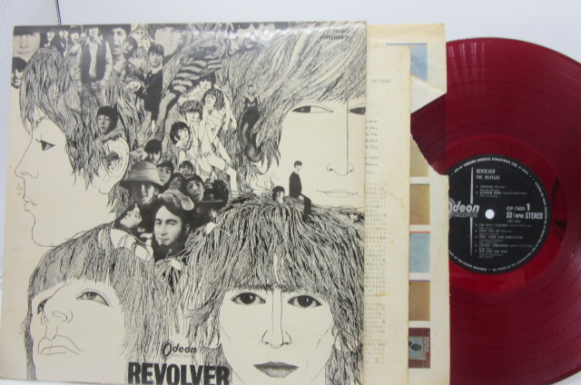 赤盤】The Beatles(ビートルズ)「Revolver(リボルバー)」LP（12インチ