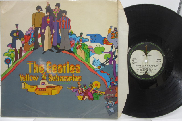 UK盤 The Beatles ビートルズ Yellow Submarine LP 12インチ /Apple