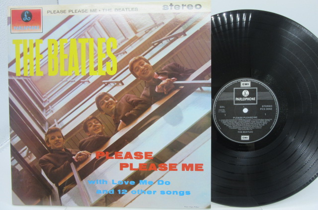 UK盤】The Beatles(ビートルズ)「Please Please Me(プリーズ・プリーズ