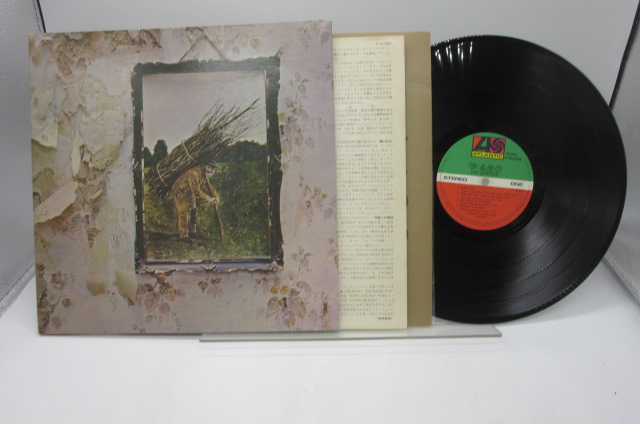 国内盤】Led Zeppelin「Led Zeppelin IV(レッド・ツェッペリンIV)」LP